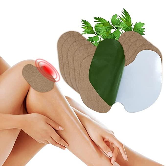 4beauty Therapy Herbal Knee Plaster Sticker Pain Relief and Inflammation Patches Joint Knee Relief Patches Kit Natural Wormwood Extract Sticker Knee Pain Relief Patches For Men Women Pack Of (10) - Deal IND.