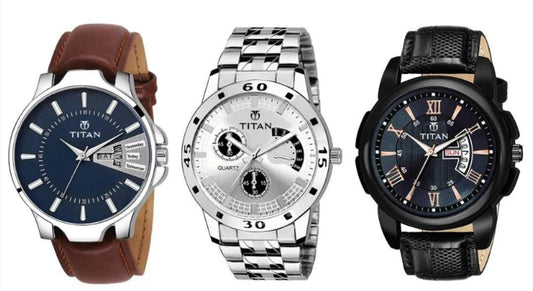Attractive Analog watches (Pack of 3) - Deal IND.