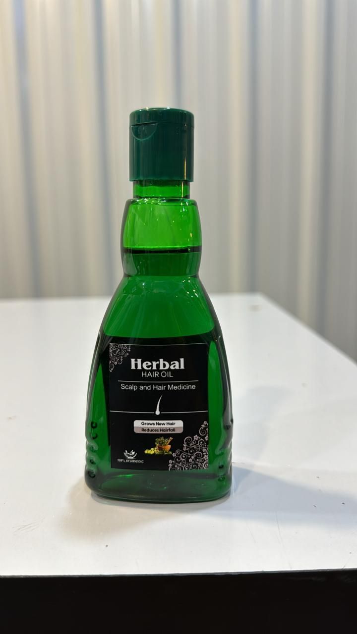 Herbs and Botanical Oil Infused Herbal Hair Oil - Deal IND.