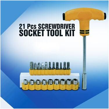 Fidato 21 Pcs Screwdriver Socket Tool Kit - Deal IND.