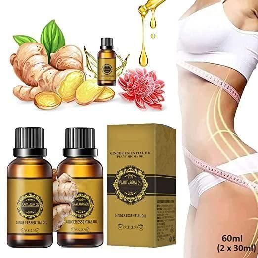 Belly Drainage Ginger Oil(Pack of 2) - Deal IND.