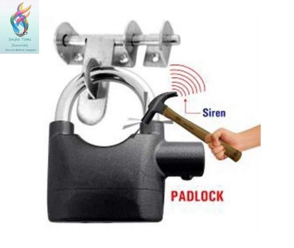 Motion Sensor Security Padlock Siren Alarm Lock - Deal IND.